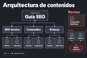 Cómo crear una arquitectura de contenidos para SEO
